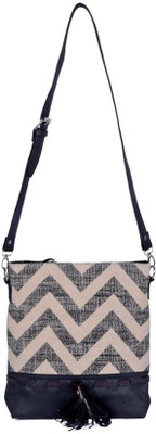 

Natural Furnish Women Casual Multicolor Cotton Sling Bag