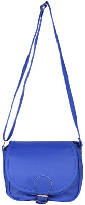 

Radhe Collection Women Casual Blue PU Sling Bag