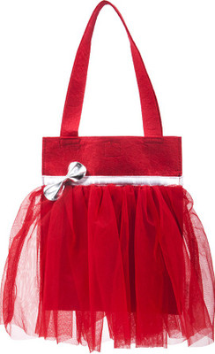 

Lill Pumpkins Girls Casual Red Felt Tote