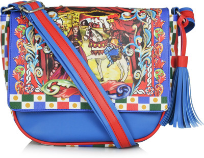 

Shaun Design Women Multicolor Leatherette Sling Bag