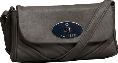 

Caprese Women Casual Grey PU Sling Bag