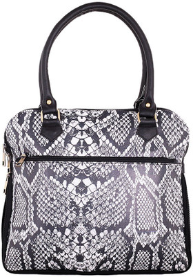 

The G Street Women Casual Grey Leatherette Tote