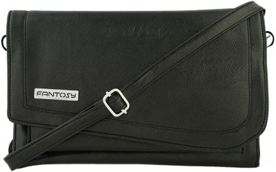 

Fantosy Women Casual Black PU Shoulder Bag