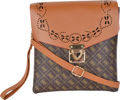 

Kleio Women Casual Multicolor PU Sling Bag