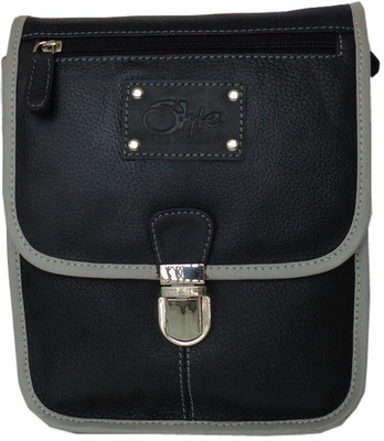 

Style 98 Women Casual Black Genuine Leather Sling Bag
