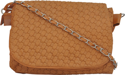 

Solly Women Casual Yellow PU Sling Bag