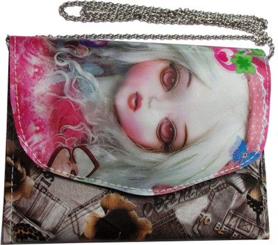 

Adara Collections Girls Multicolor Rexine Sling Bag