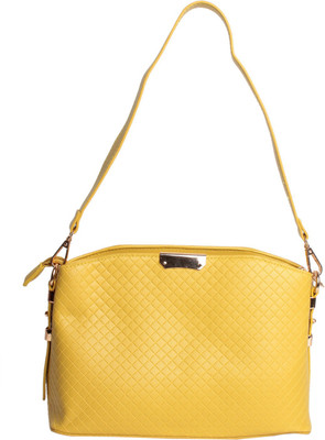 

Reedra Women Casual Yellow PU Sling Bag
