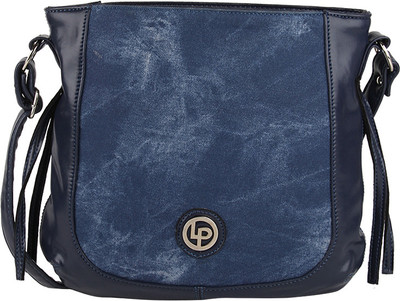 

Lino Perros Women Casual Blue PU Sling Bag