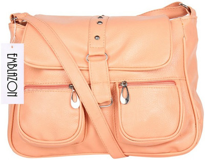 

Lambency Men & Women Casual Multicolor PU Sling Bag