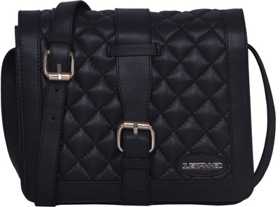 

Justanned Women Casual Blue Genuine Leather Sling Bag