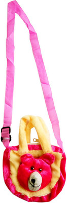 CraftEra Girls Casual Pink Cotton Sling Bag