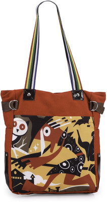 

Bags Craze Women Casual Red Cotton Sling Bag