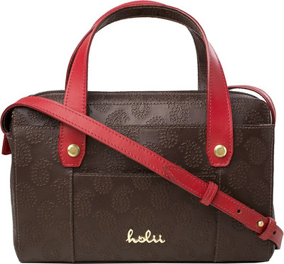 

Holii Women Casual Brown Genuine Leather Sling Bag
