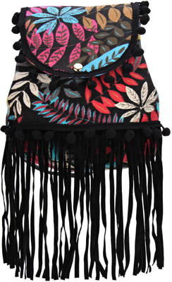 

CREATIVE EMBELLISHMENT Women Casual Multicolor Canvas Sling Bag