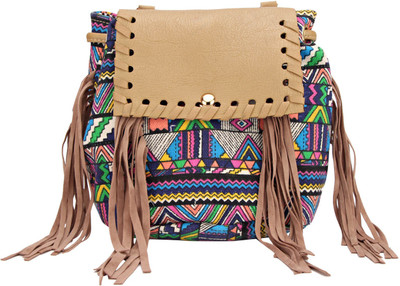 

CREATIVE EMBELLISHMENT Women Casual Multicolor Canvas Sling Bag