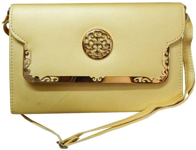 

Navaksha Women Yellow PU Sling Bag
