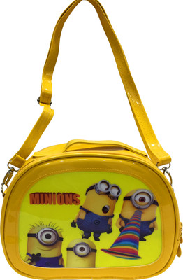 

Gayatri Creations Boys & Girls Casual Yellow PU Sling Bag