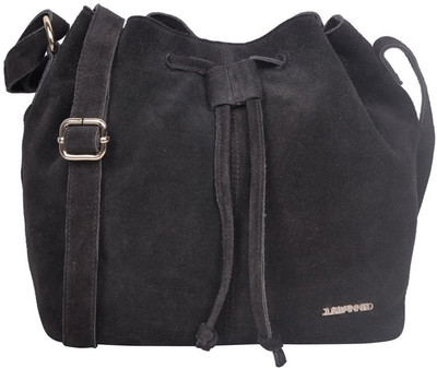 

Justanned Women Casual Grey Genuine Leather Sling Bag