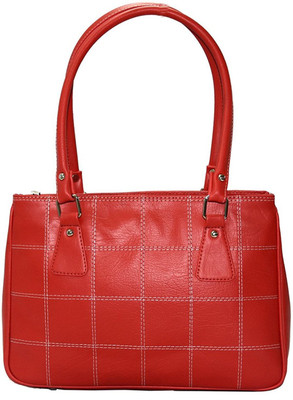 

Prodigy Women Casual Red PU Shoulder Bag