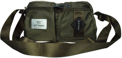 

Cropp Men & Women Casual Brown Nylon Sling Bag