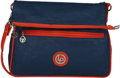 

Lino Perros Women Casual Blue PU Sling Bag