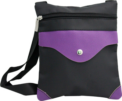 

ShoppingFeast Women Casual Purple Flex Sling Bag
