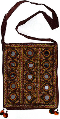 

Craftuno Women Casual Multicolor Cotton Sling Bag