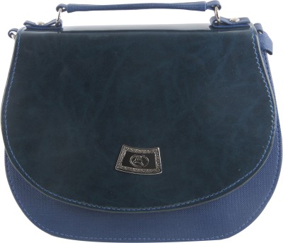 

Felicita Girls Casual Blue PU Sling Bag