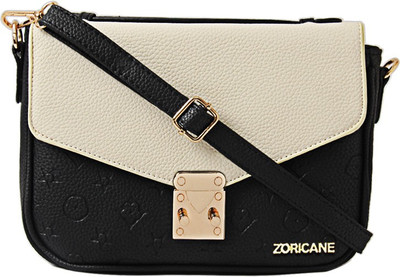 

Zoricane Women Casual White PU Sling Bag