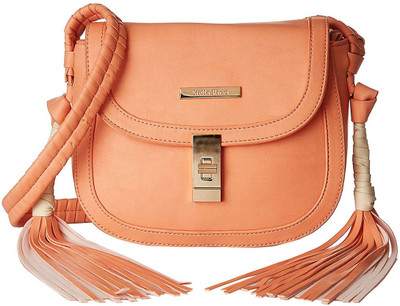 

Stella Ricci Women Casual Orange PU Sling Bag