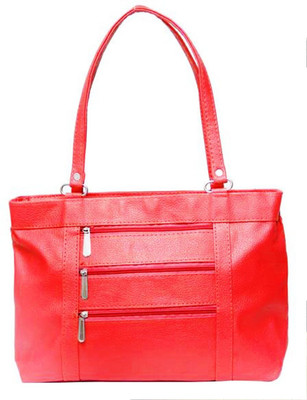 

Giant Roots Women Casual Red Leatherette Shoulder Bag