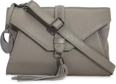 

Phive Rivers Women Casual Grey Genuine Leather Sling Bag