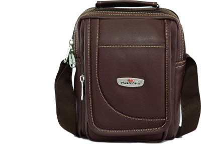 

Magnet Boys Casual Brown Leatherette Sling Bag