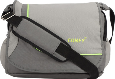 

Comfy Men & Women Casual Grey Polyester Sling Bag
