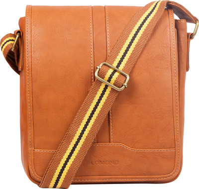 

Lomond Men Casual Tan PU Sling Bag