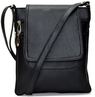 

Barsha Women Casual Black Leatherette Sling Bag