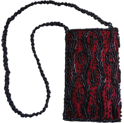 

Avinash Handicrafts Casual Pink Beads Sling Bag