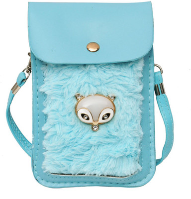 

Hawai Women Evening/Party Blue PU Sling Bag