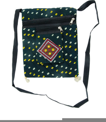 

Ratash.com Women Casual Green Cotton Shoulder Bag
