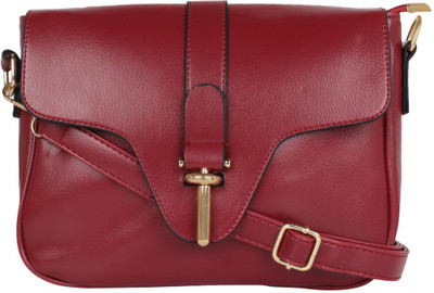 

PamperVille Women Red PU Sling Bag