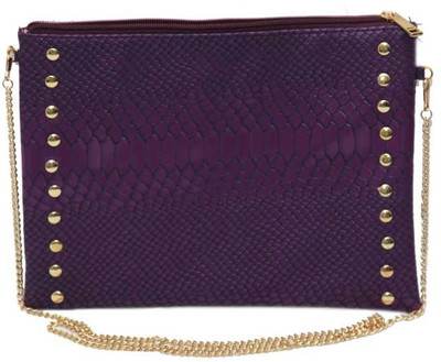 

Glitter Glory Girls Evening/Party Purple PU Sling Bag