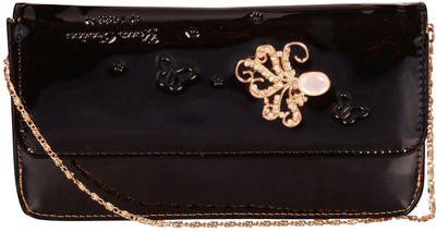 

Nxt Gen Girls Evening/Party Black Leatherette Sling Bag