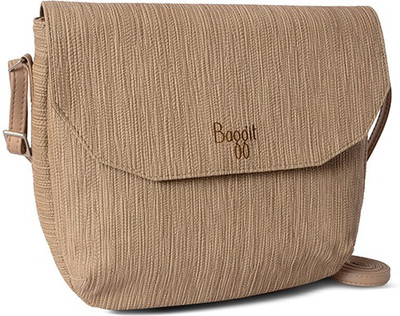 

Baggit Women Casual Beige Leatherette Sling Bag