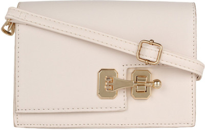 

PamperVille Women Grey PU Sling Bag