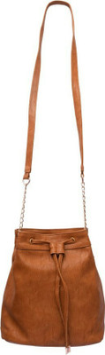 

Ayeshu Women Casual Beige PU Sling Bag