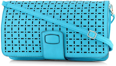 49% OFF on Daphne Women Casual Blue PU Sling Bag 49% OFF on Daphne Women Casual Blue PU Sling Bag