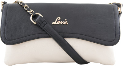 

Lavie Women Evening/Party Beige PU Sling Bag