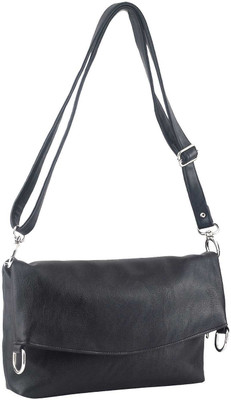 

Metro Girls Casual Black PU Sling Bag