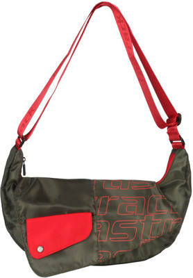 

Fastrack Women Casual Green PU Sling Bag